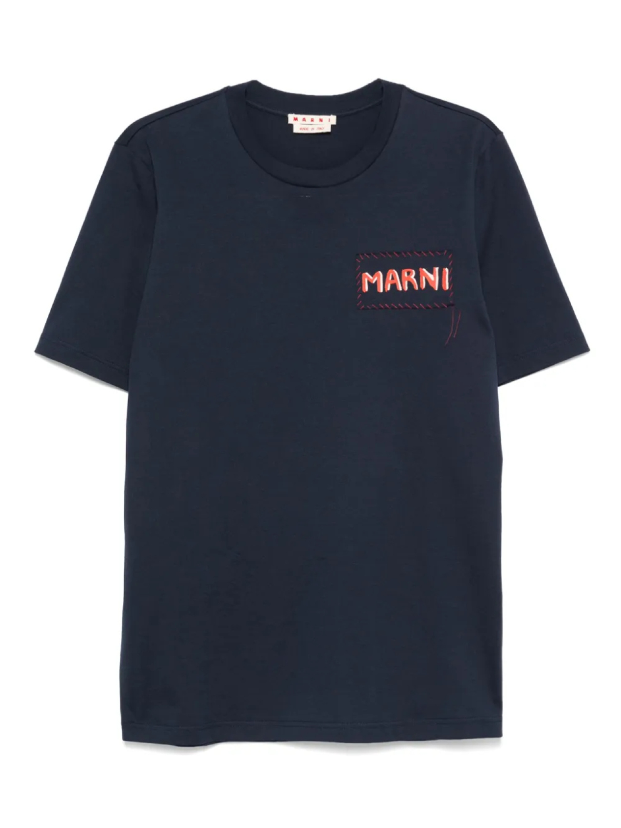 

Футболка с логотипом Marni, синий