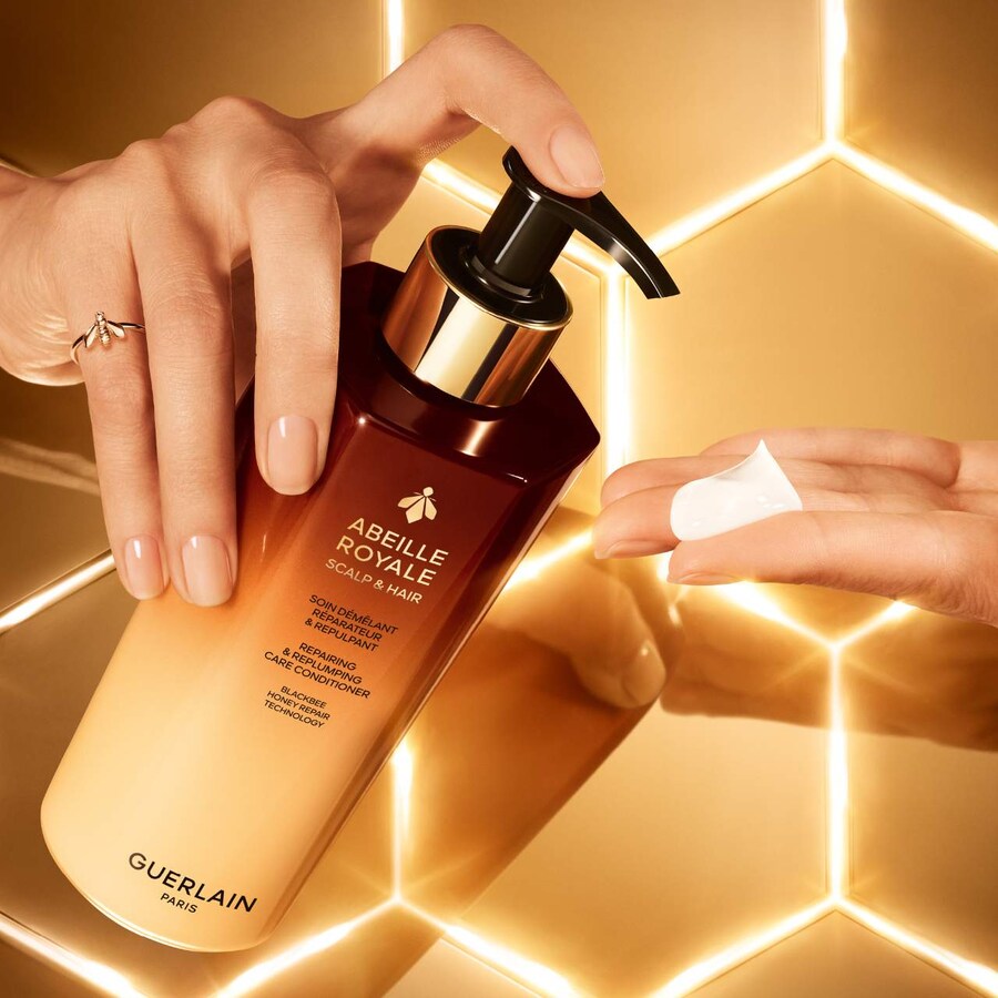 Abeille Royale Восстанавливающий кондиционер для ухода и придания объема GUERLAIN, 9.8 oz /290 ml — фото 4