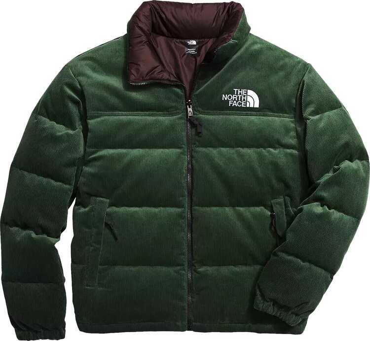 

Куртка The North Face 92 Reversible Nuptse 'Pine Needle/Coal Brown', зеленый