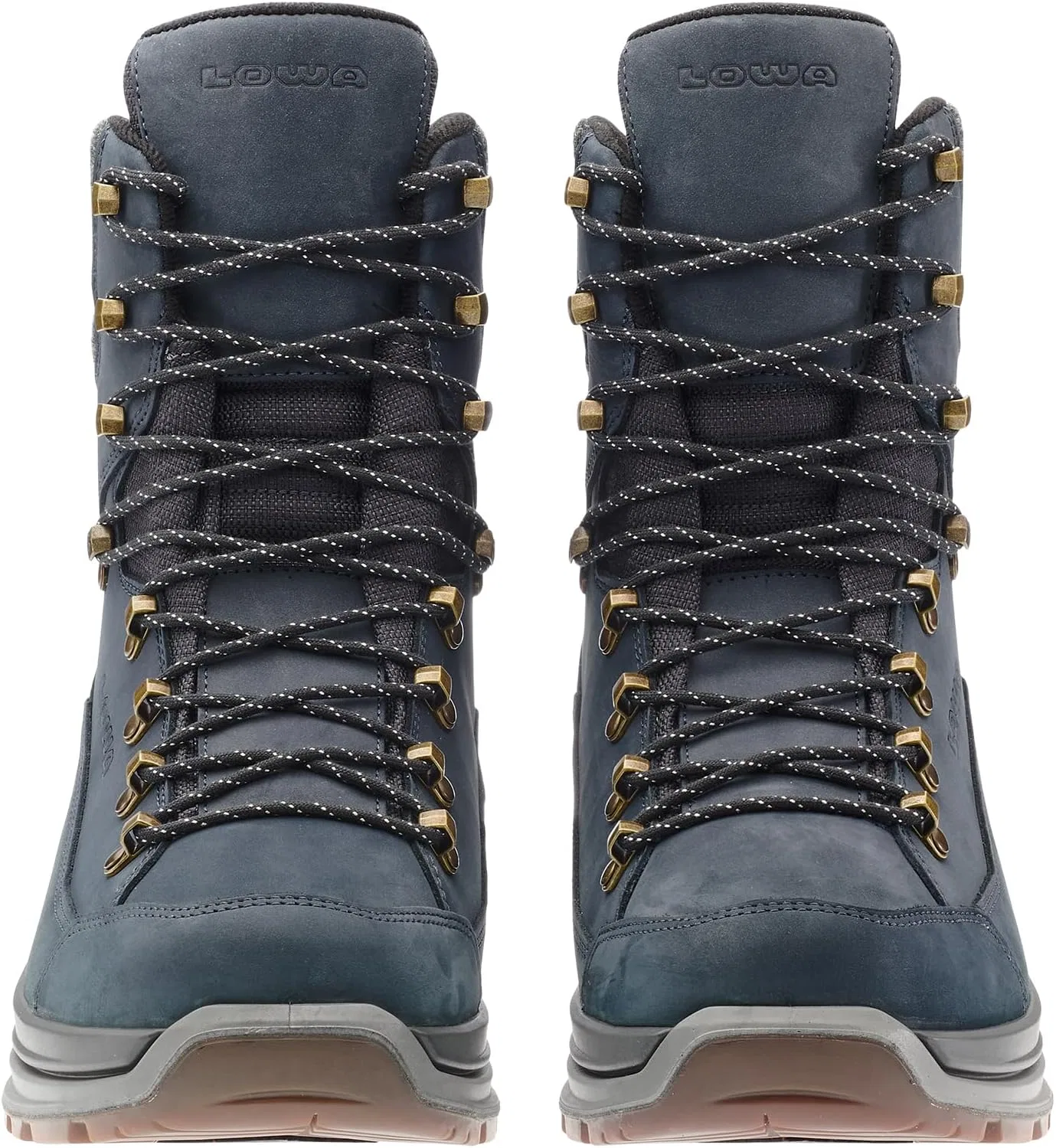 Ботинки LOWA Renegade Evo Ice 2 GTX High, Navy Grey — фото 3