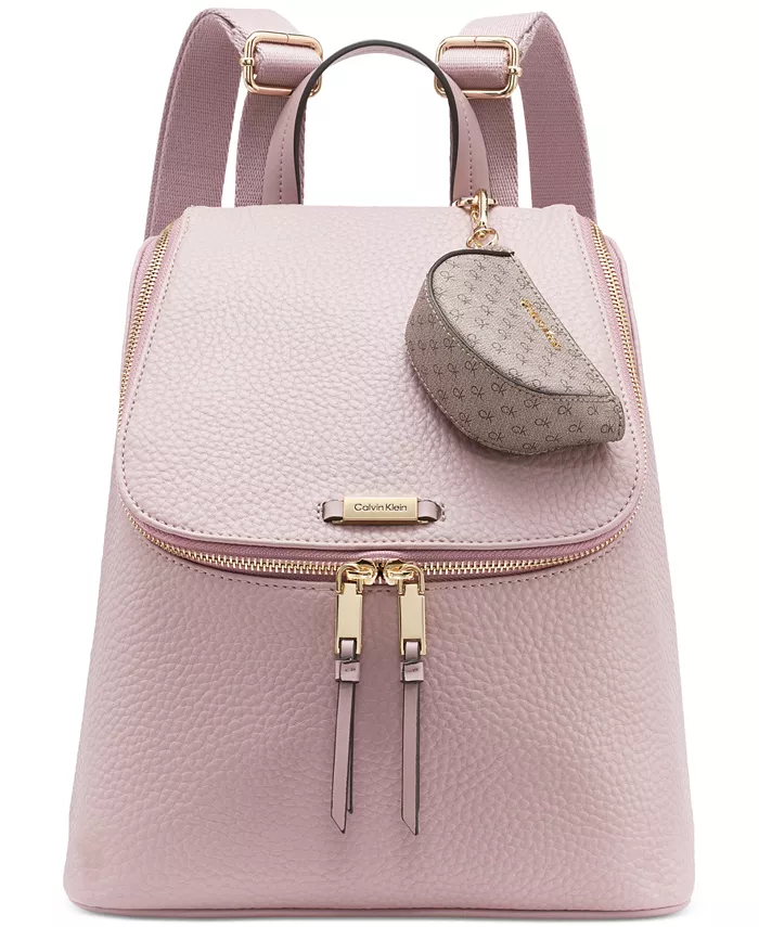 

Рюкзак Zulle Zip-Around с фирменной застежкой-молнией Calvin Klein, розовый