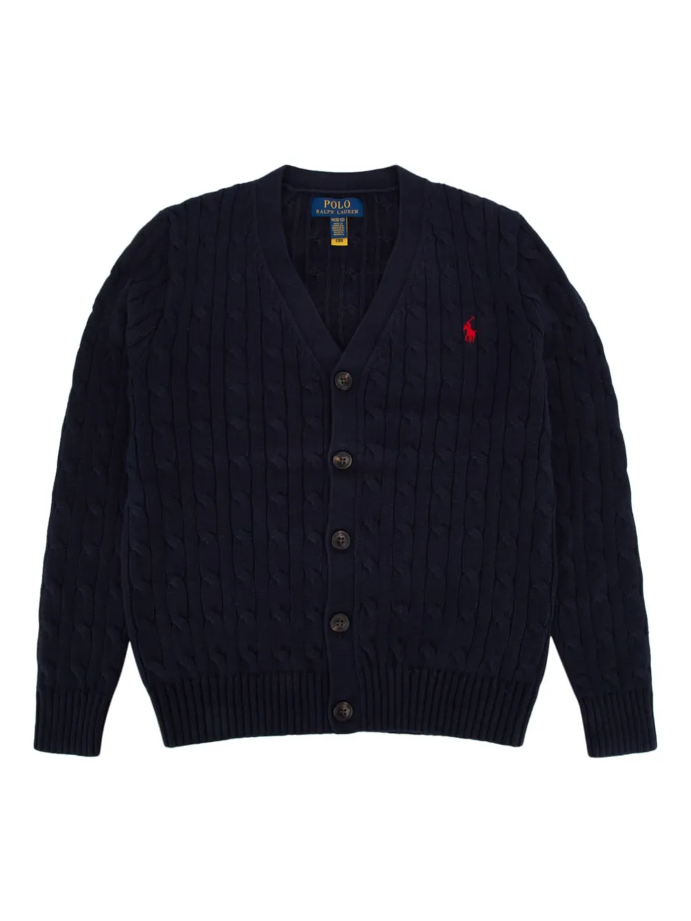 

Кардиган фактурной вязки POLO RALPH LAUREN KIDS, синий