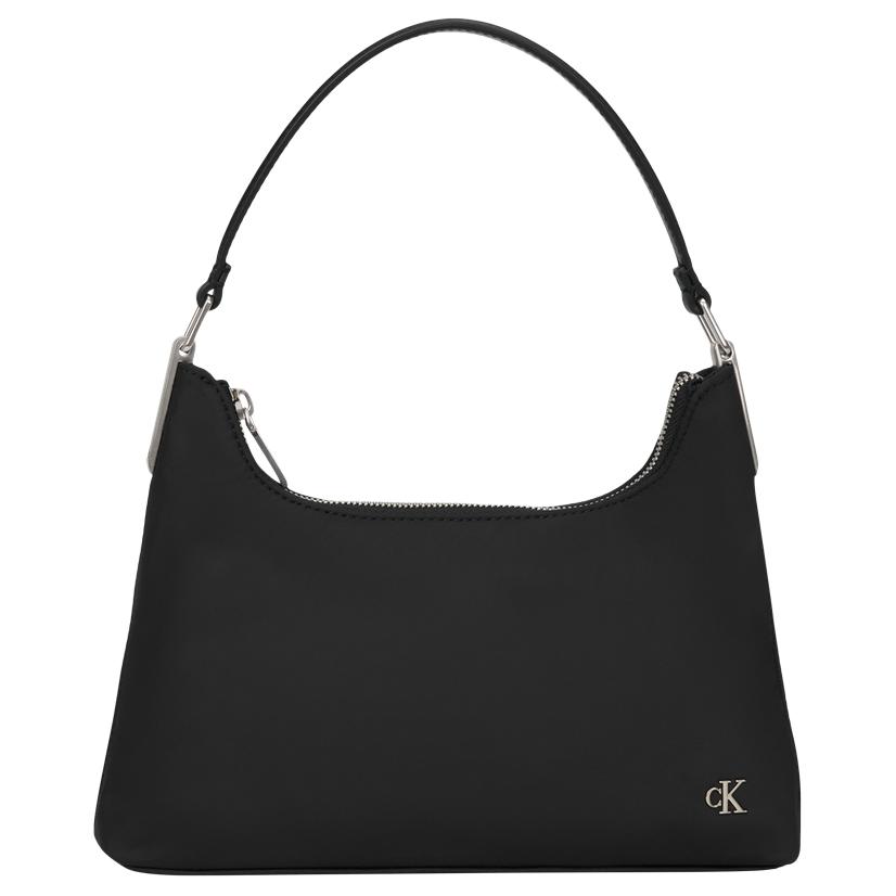 

Calvin Klein Тканевая сумка через плечо среднего размера женская космический черный