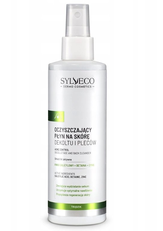 

Sylveco Dermo Acne Очищающий флюид для кожи шеи и спины, 200 мл