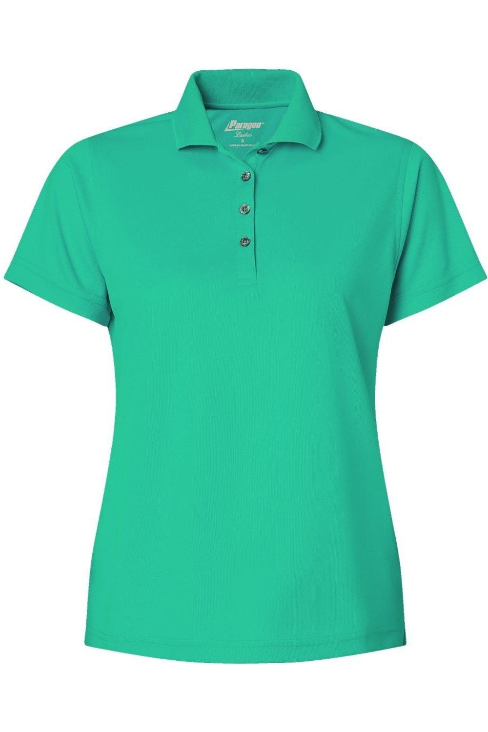 

Женская рубашка-поло Paragon Saratoga Performance Mini Mesh, цвет seagreen