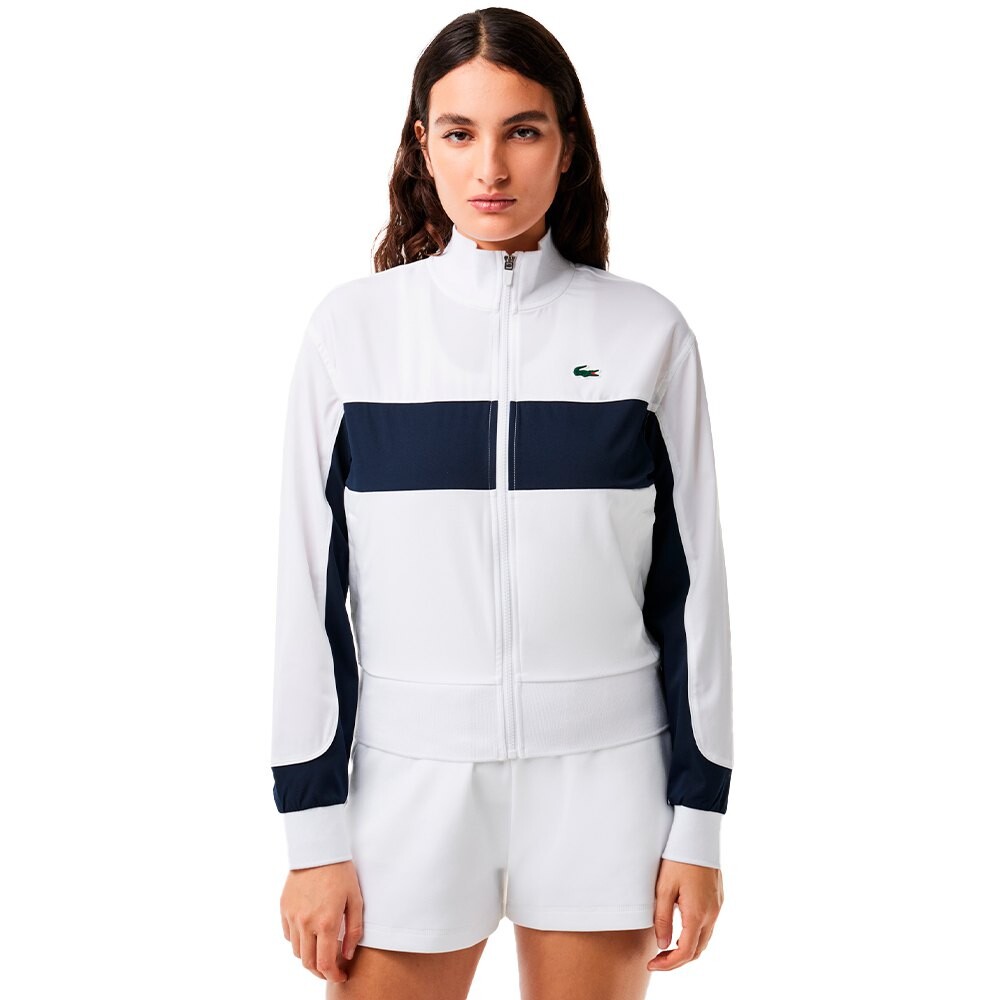 

Куртка Lacoste BF7356, белый, Серый, Куртка Lacoste BF7356, белый