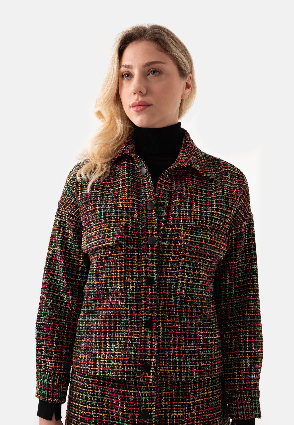 

Летняя куртка TWEED POCKET DETAILED Just Like You, мультиколор