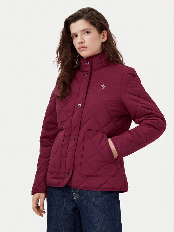 

Куртка свободного кроя переходного покроя WUP1168 U.S. Polo Assn., красный
