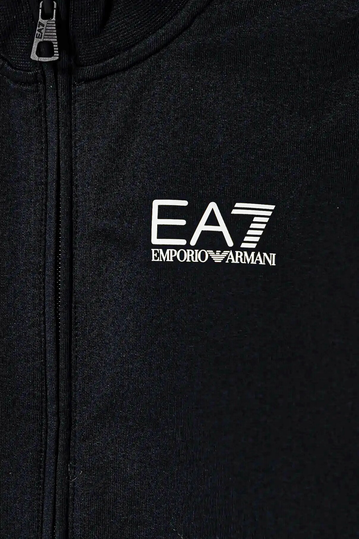 Хлопковый спортивный костюм для детей Ea7 Emporio Armani, темно-синий — фото 4