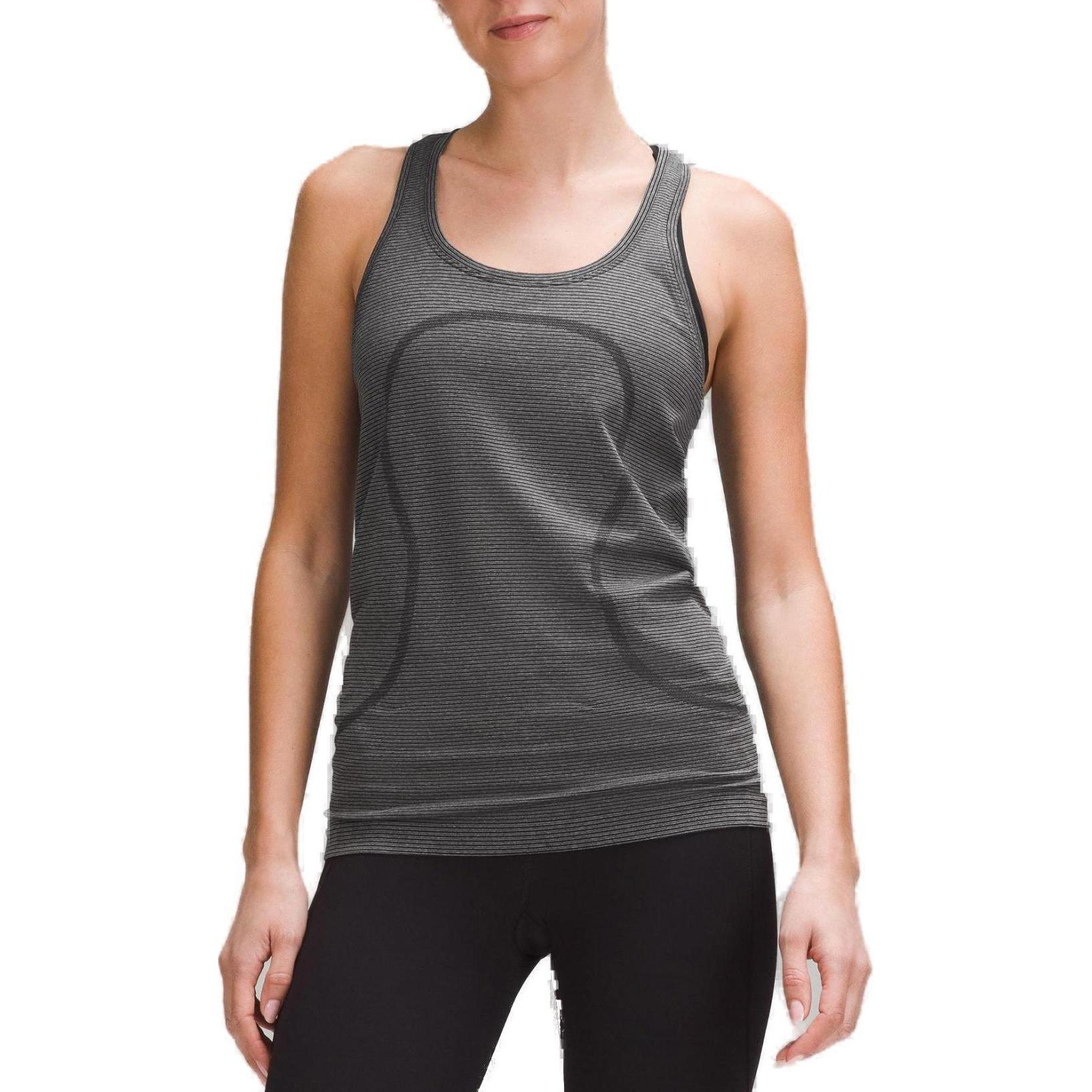 

Lululemon Майка-топ 2.0, спортивный жилет, женский, черный/черный