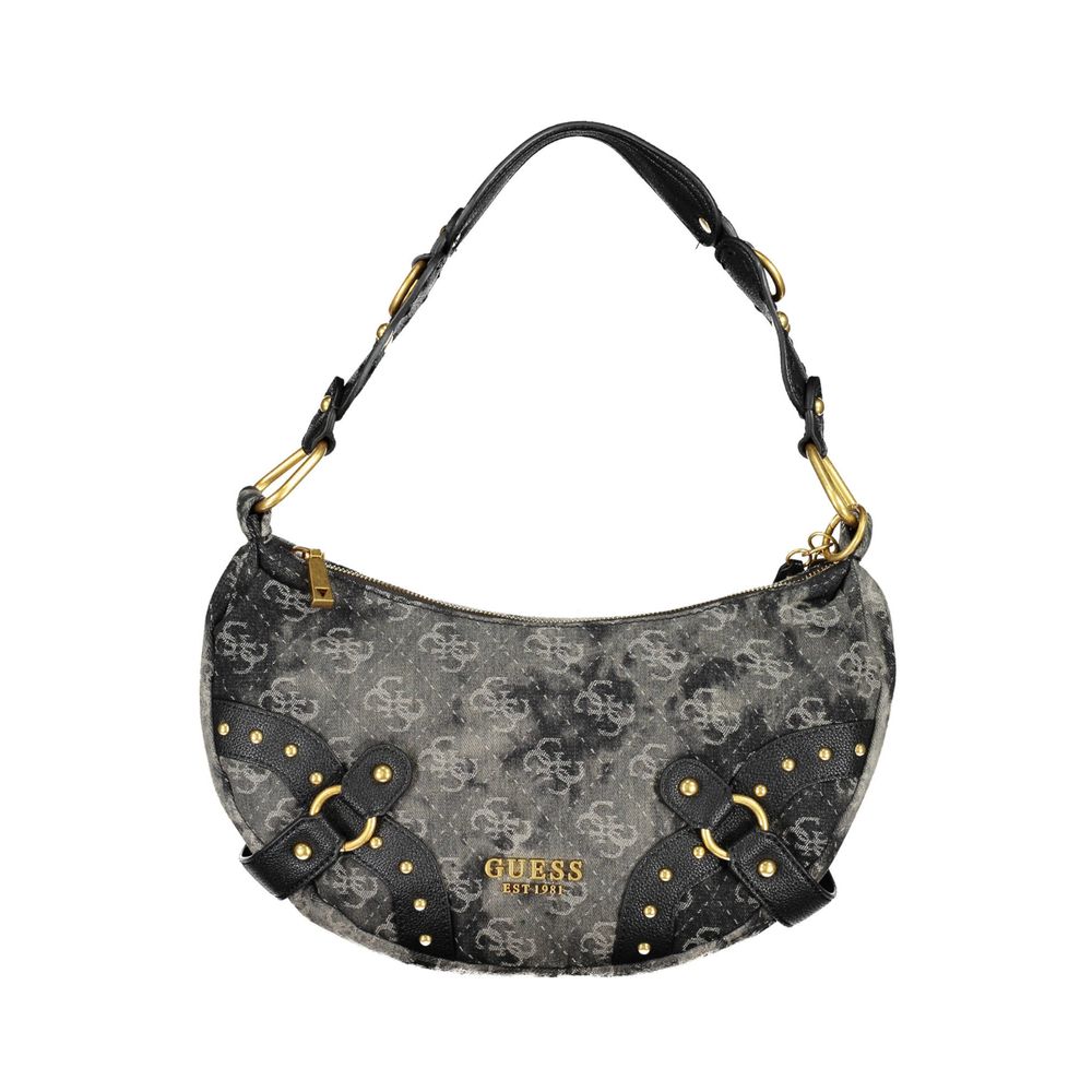 

Сумка из серого и черного полиэстера Guess Shoes