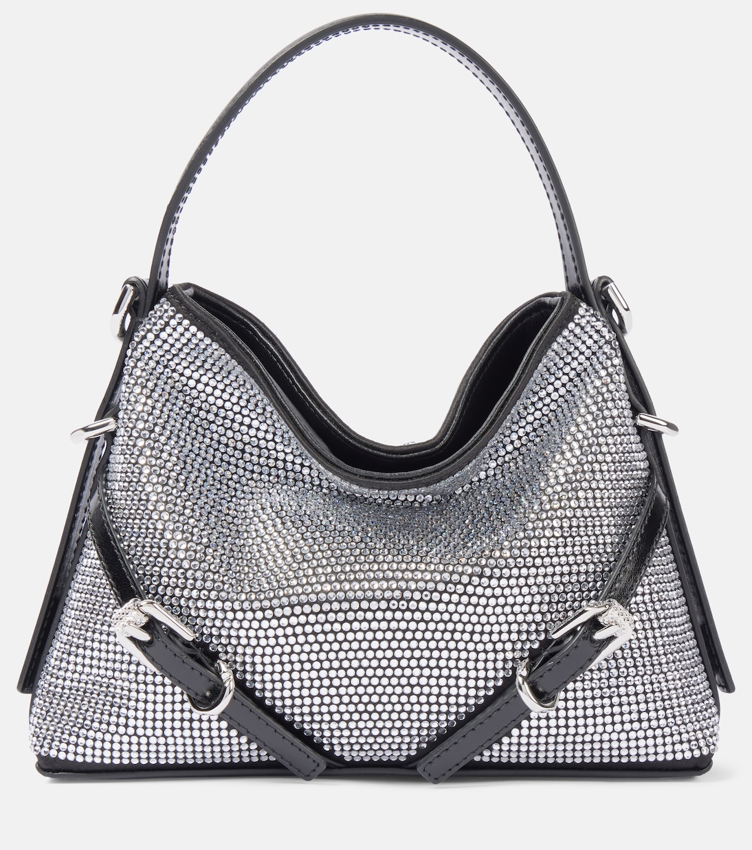 

Voyou Nano декорированная сумка через плечо Givenchy, 934-Light Silvery