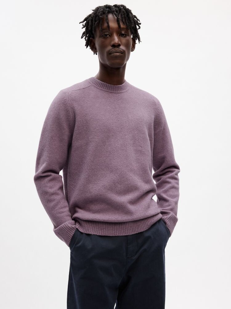 

Вязаный свитер Gap, фиолетовый