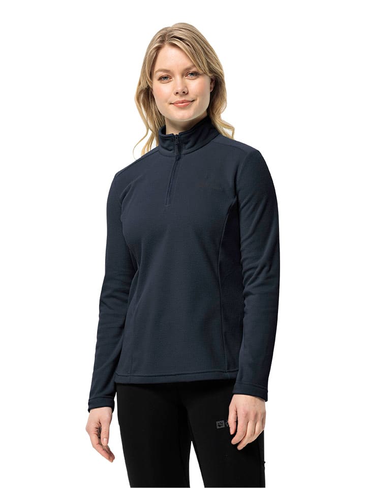 

Флисовый свитер Jack Wolfskin Fleecepullover Taununs, темно-синий