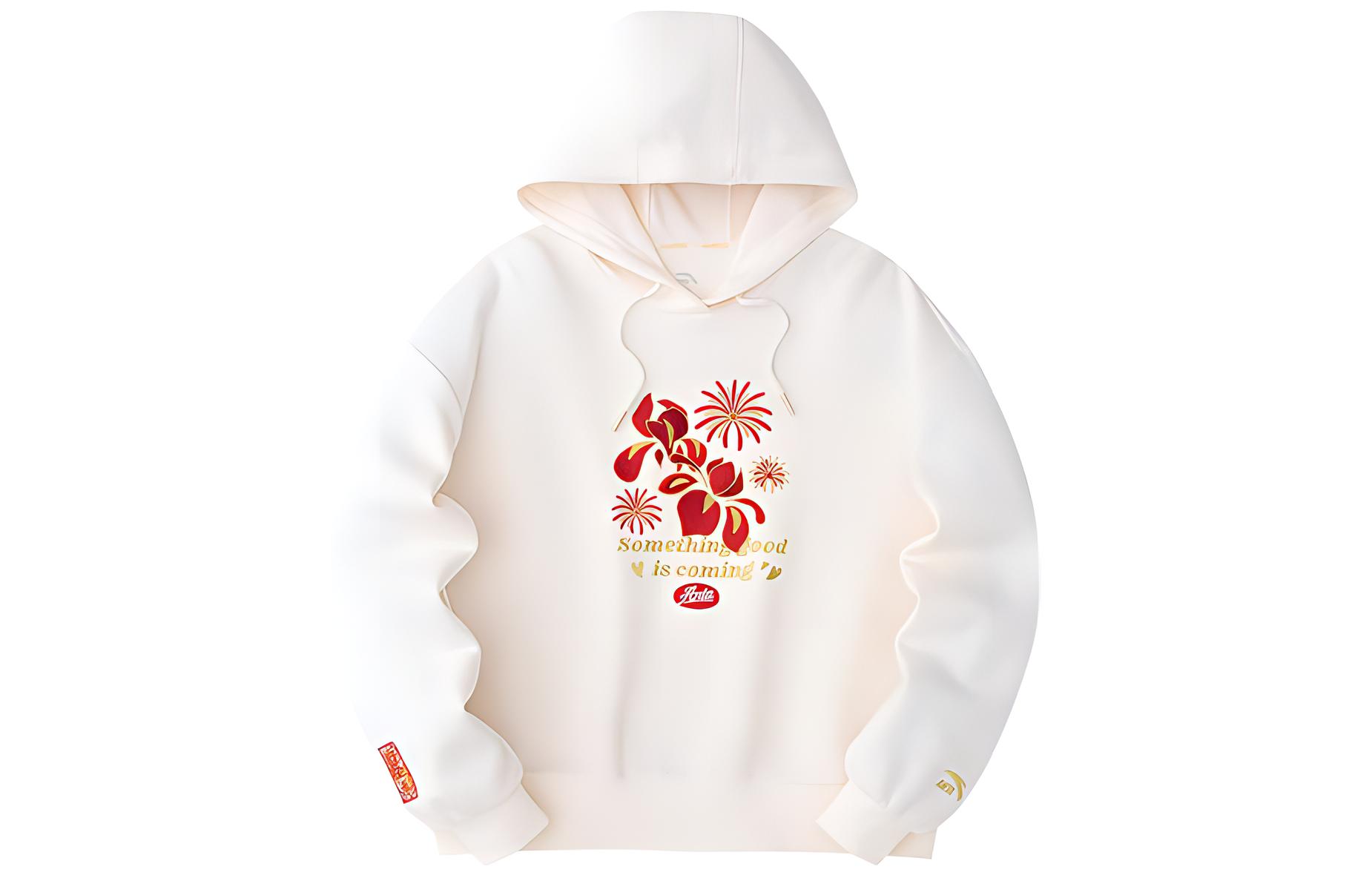 

Женская толстовка Anta Sports Life Collection, цвет «кукуруза белый/цветочный»