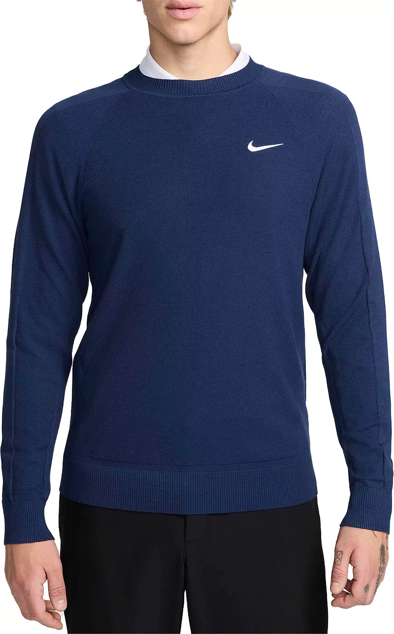 

Мужской вязаный свитер для гольфа Nike Tour, цвет Midnight Navy