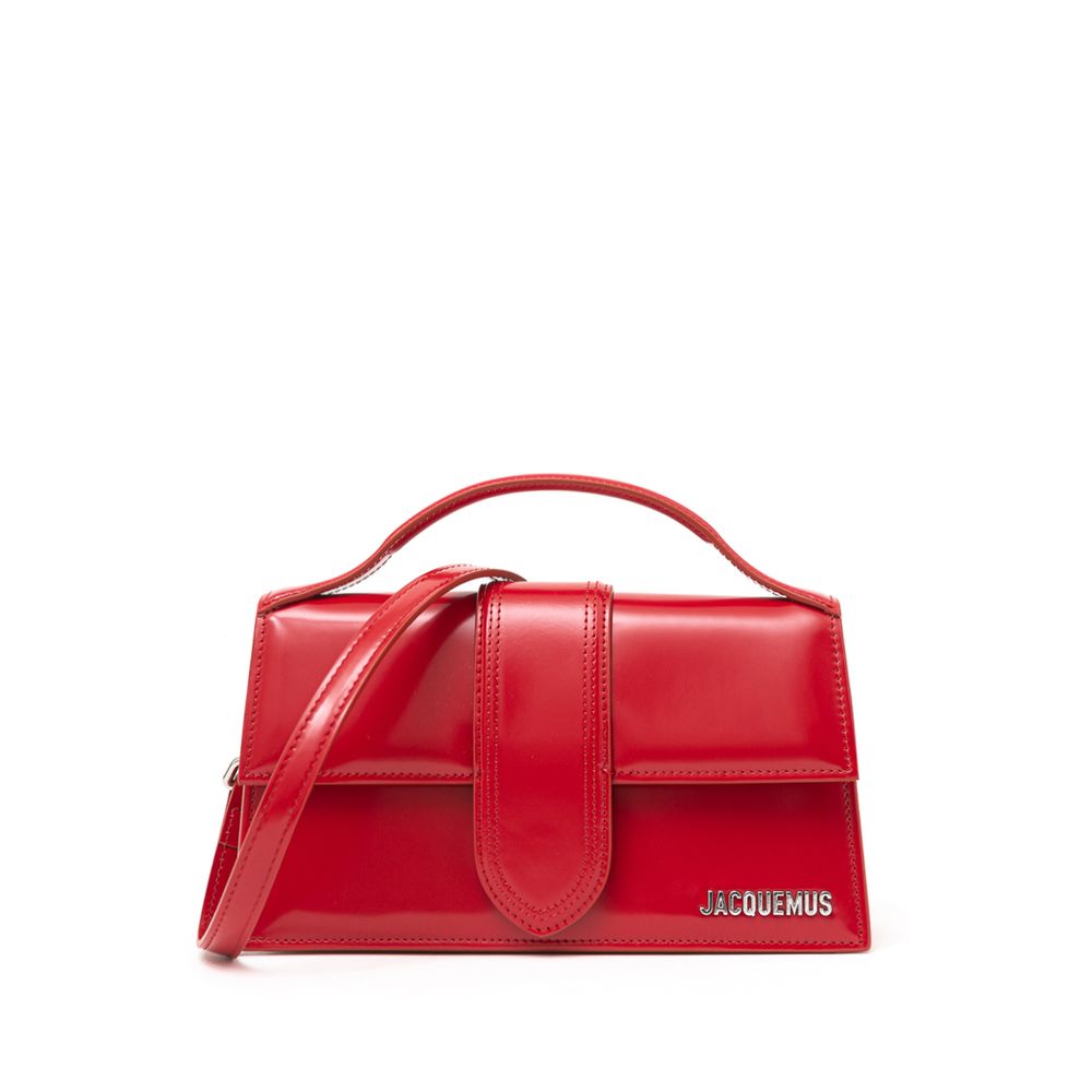 

Jacquemus кожаная женская сумка через плечо, красный