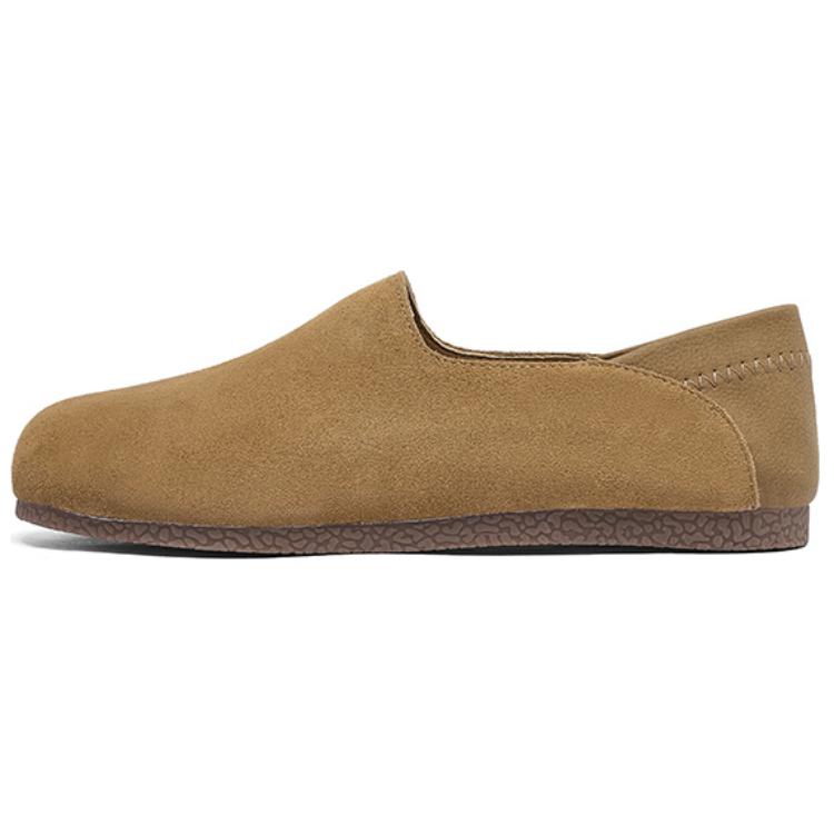 AGSDON Женские повседневные туфли-лодочки светло-бежевые, цвет Light Khaki — фото 3