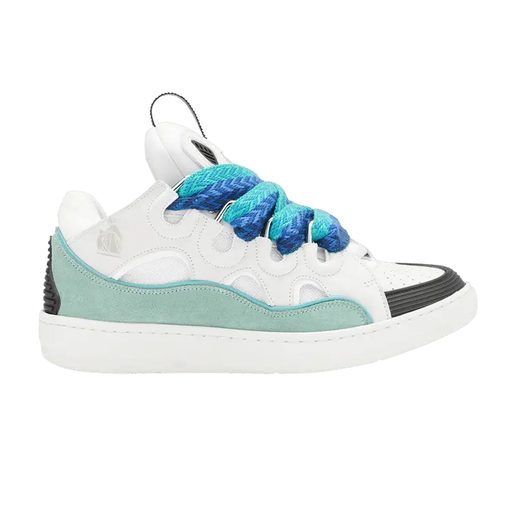 

Кроссовки Lanvin Wmns Curb Sneakers White Green, белый