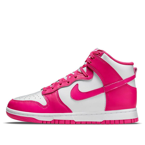 Кроссовки данк высокие Nike, белый