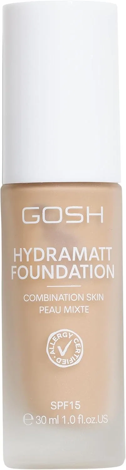 Матирующая тональная основа «Hydramatt Foundation» с SPF 15 от GOSH No brand, 008N