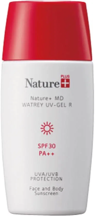 Солнцезащитный гель для лица Natural + MD Watery UV Gel, 80 мл Gelnic