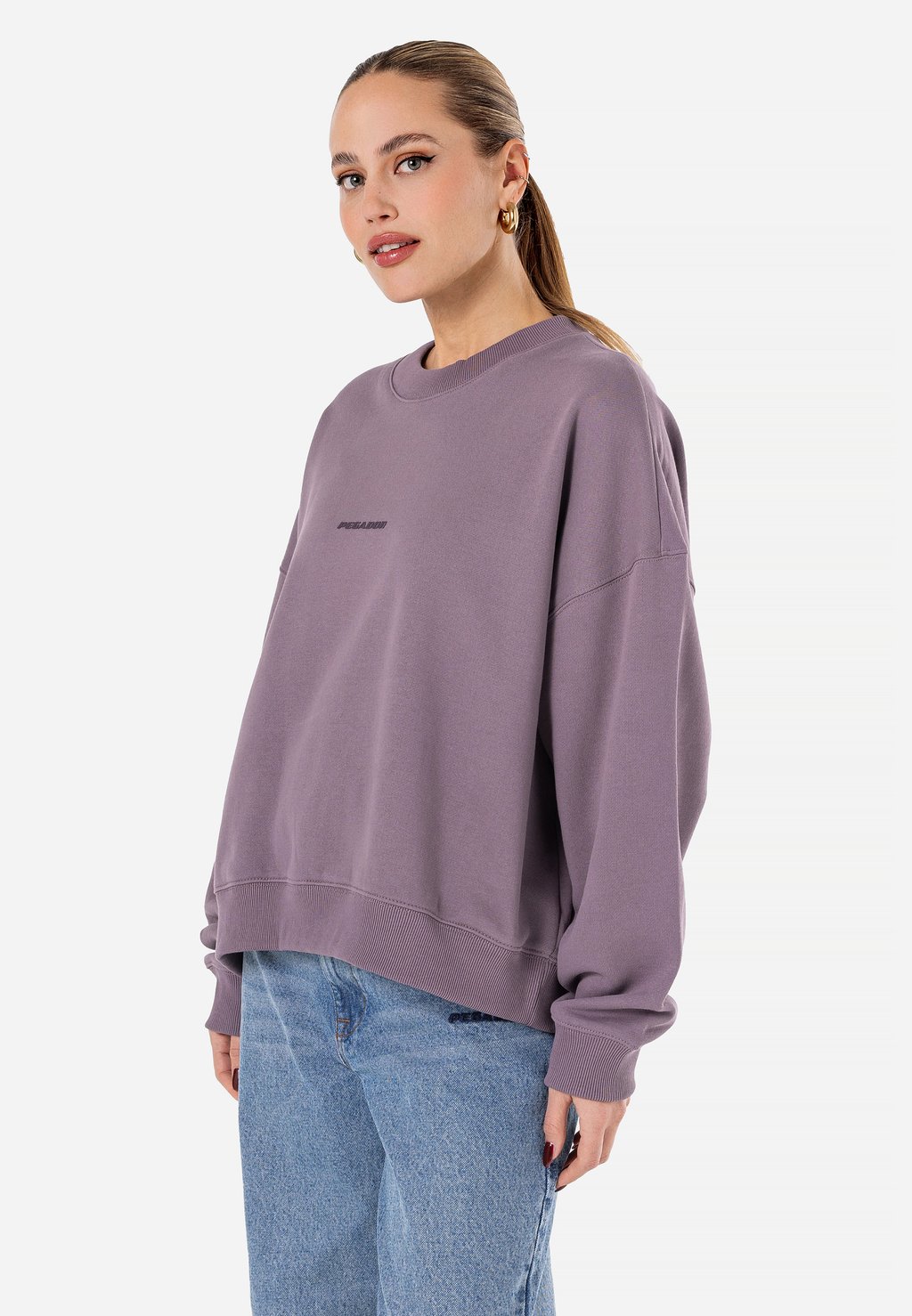 

Толстовка SELA OVERSIZED Pegador, сиреневый