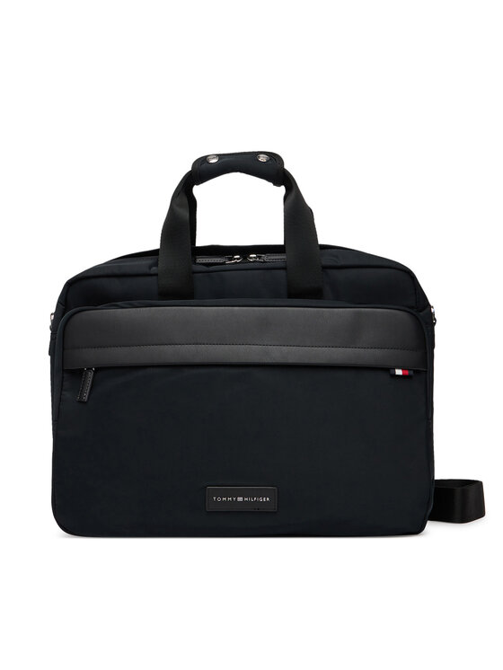 

Сумка для ноутбука Th Nylon Workbag AM0AM13619 Tommy Hilfiger, чёрный