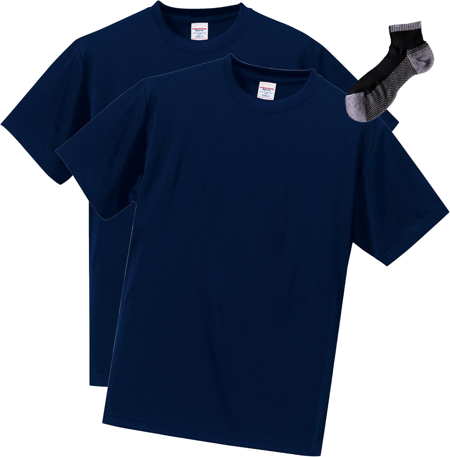 

Мужская футболка United Athle 508801 Dry Silky Touch, плотность ткани 4,7 унции, темно-синий