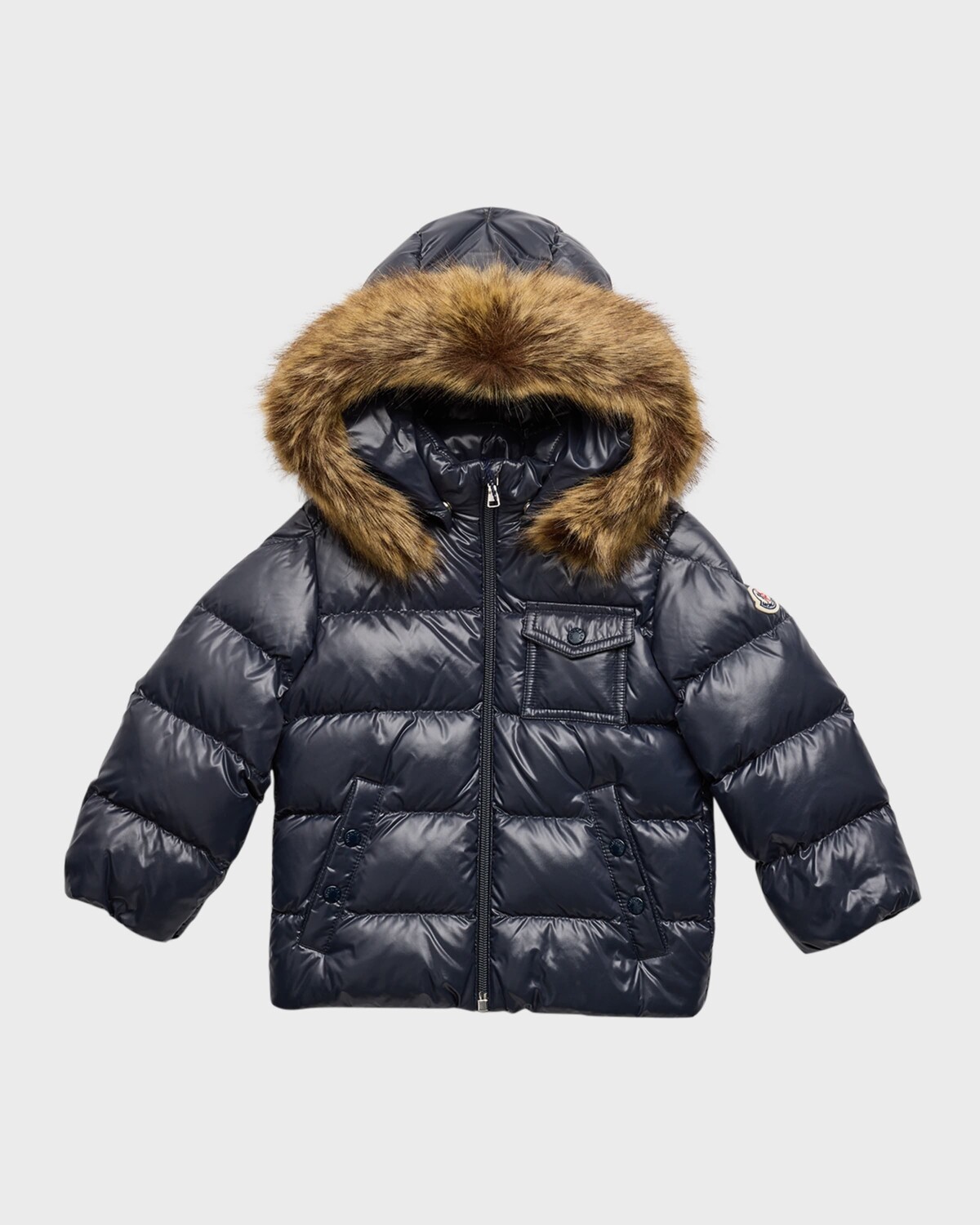 

Детская стеганая куртка из искусственного меха-пуховика, размер 3М-3 Moncler, цвет Navy, Синий, Детская стеганая куртка из искусственного меха-пуховика, размер 3М-3 Moncler, цвет Navy