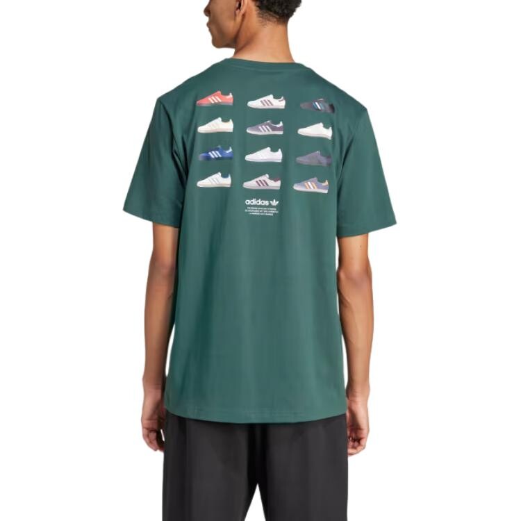 TRAINING SUPPLY Футболка мужская зеленая Adidas Originals, зеленый — фото 3