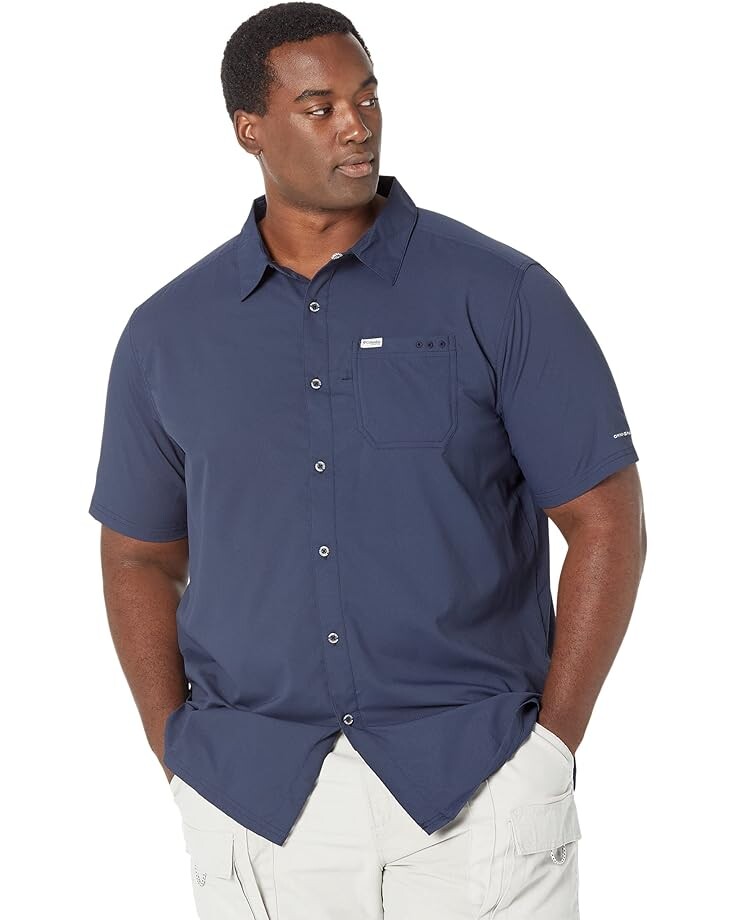 

Рубашка Columbia Big & Tall Slack Tide Camp, цвет Collegiate Navy