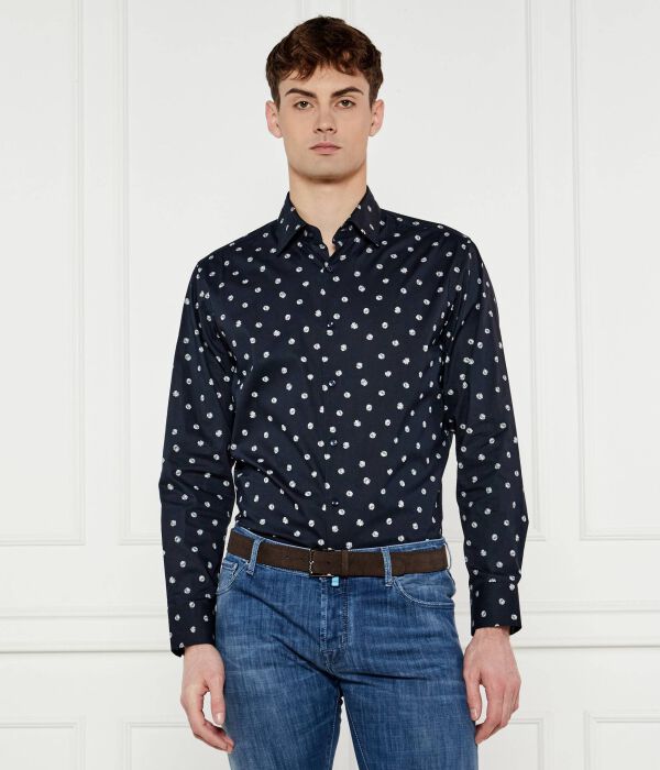 

Рубашка h-joe-kent-c1-214 Regular fit Boss, синий