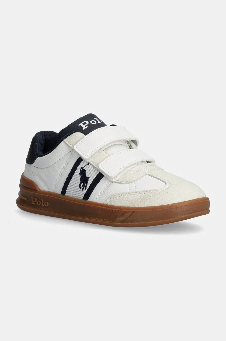 

Детские кроссовки Polo Ralph Lauren HERITAGE COURT III EZ T-TOE, белый