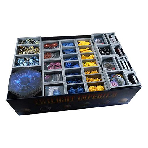 

Коробка для хранения настольных игр Folded Space: Twilight Imperium Prophecy Of Kings Insert Folded Space