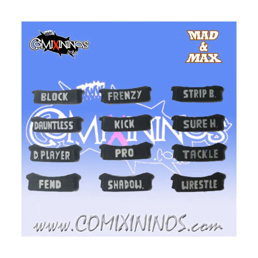 

Набор маркеров совершенных общих навыков, Fantasy Football Miniatures - Accessories (28mm)