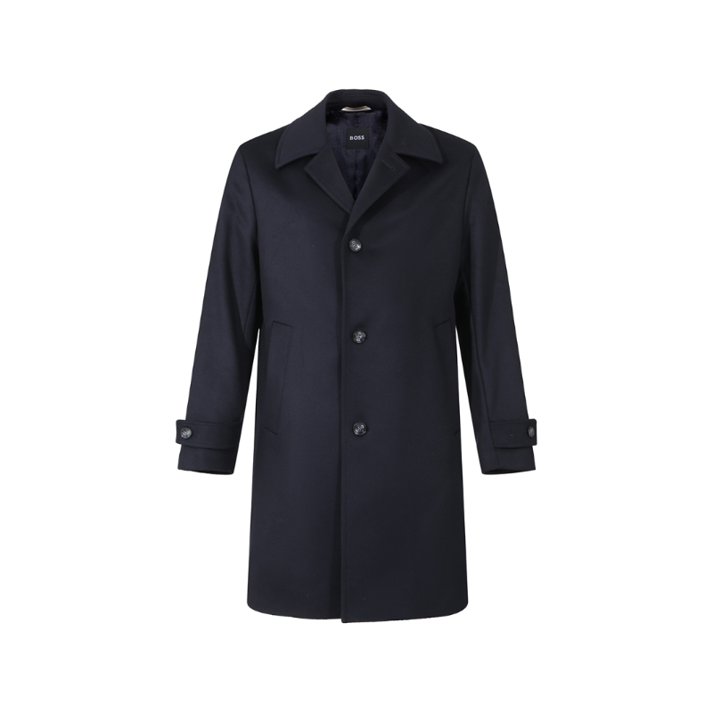 

HUGO BOSS Пальто мужское морской синий, Marine Blue