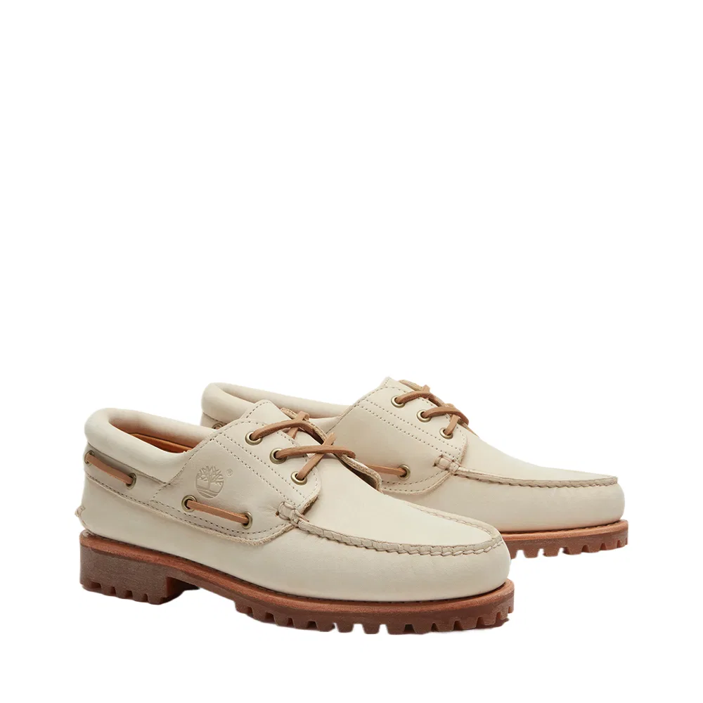 Туфли лоферы кожаные Timberland Ecru — фото 4