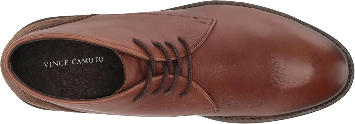 Мужские модные ботинки Vince Camuto Leandro на шнуровке, мокко — фото 2