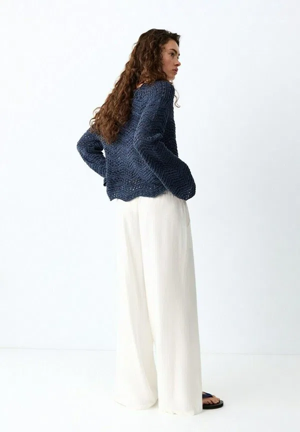 Подростковые брюки Mango Kids, Off White — фото 3