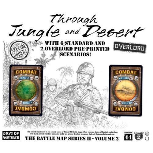 

Настольная игра Through Jungle And Desert Vol. 2: Memoir 44 Expansion Days of Wonder