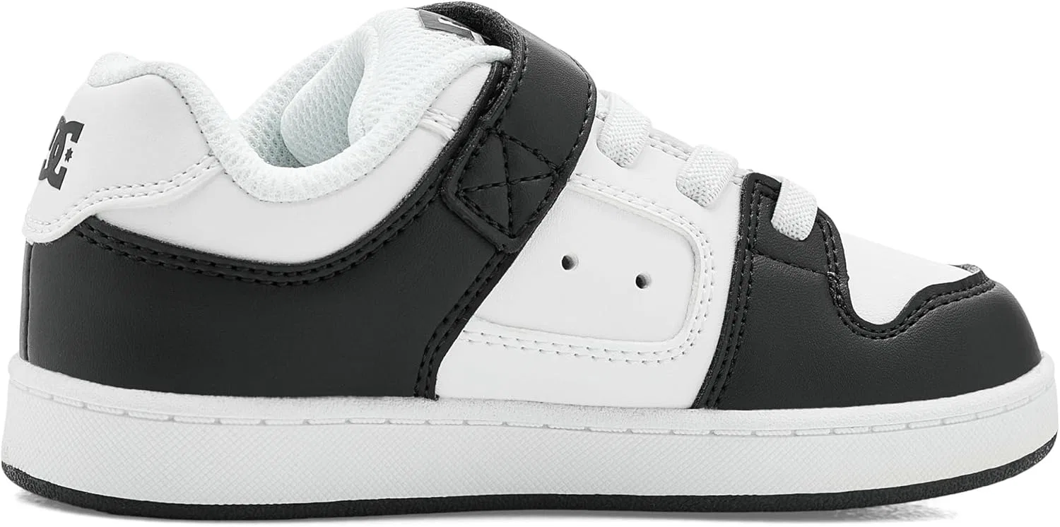Кроссовки для скейтбординга DC Kids Manteca 4, Black/White — фото 3