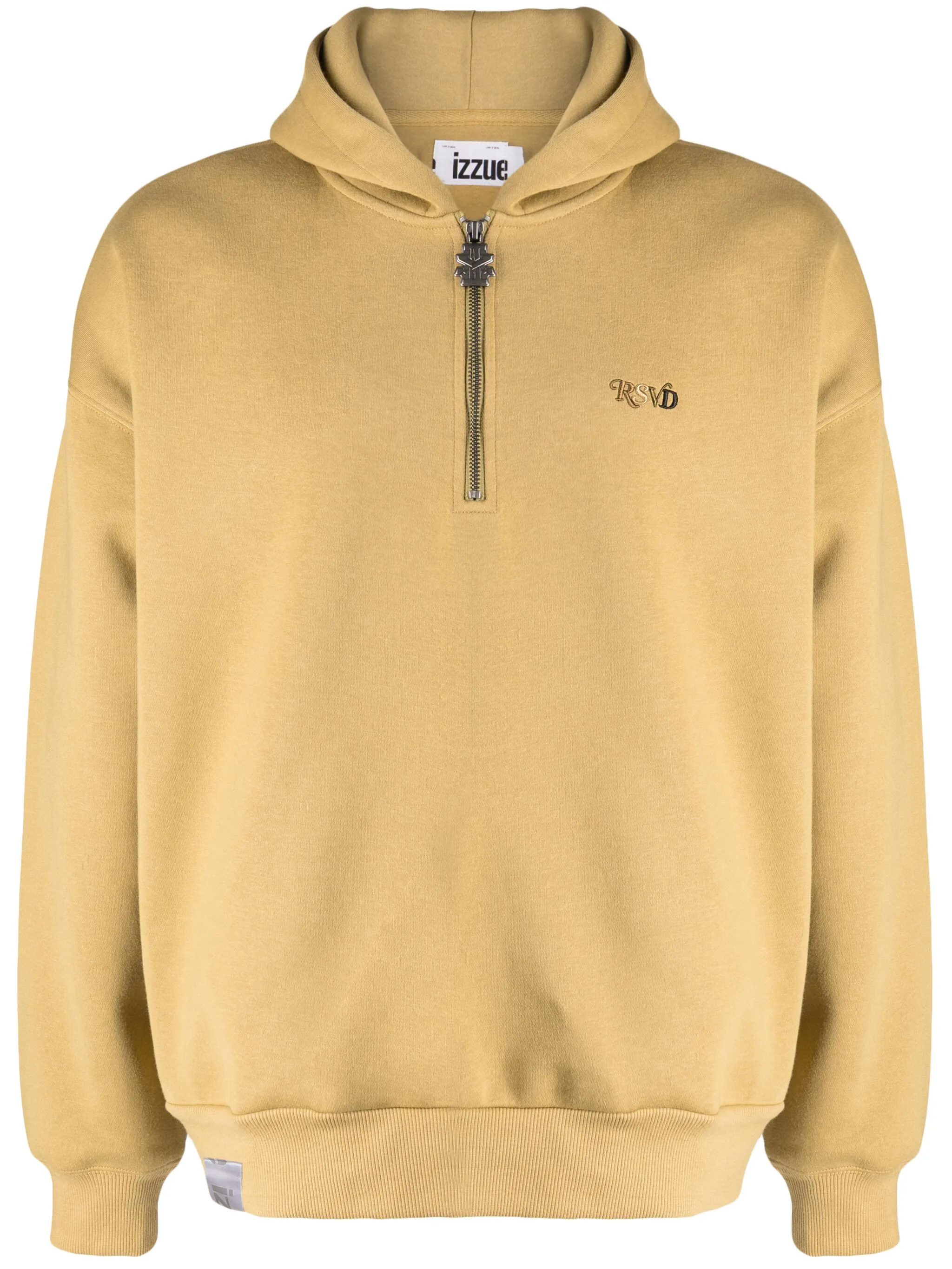 

Худи с молнией и фотопринтом Izzue, зеленый