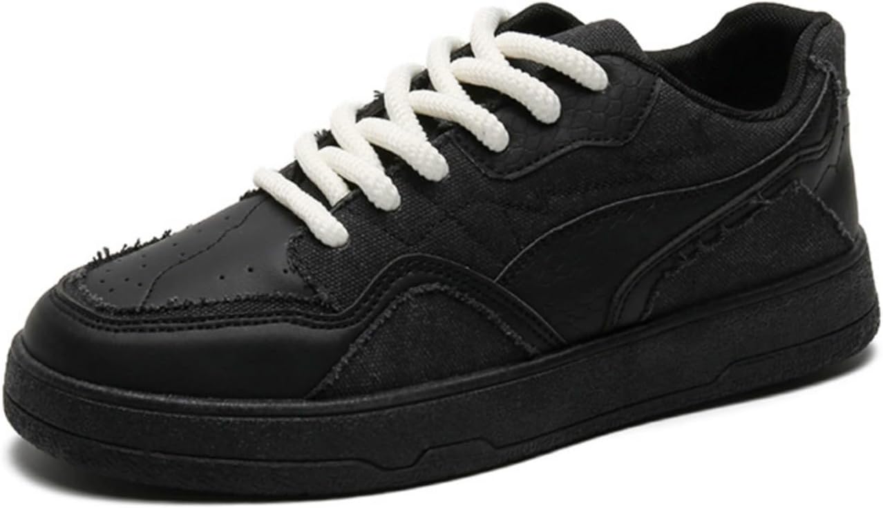 

Мужские повседневные кроссовки, стильная спортивная обувь на каждый день - модно для уличной одежды, отдыха и повседневных поездок Khwfjas, черный