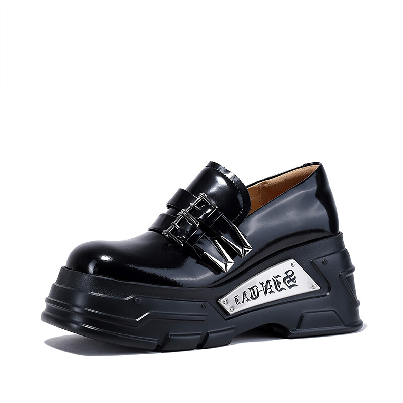

Туфли женские повседневные Women's Casual Shoes Women's Low-Top Black Bellalily