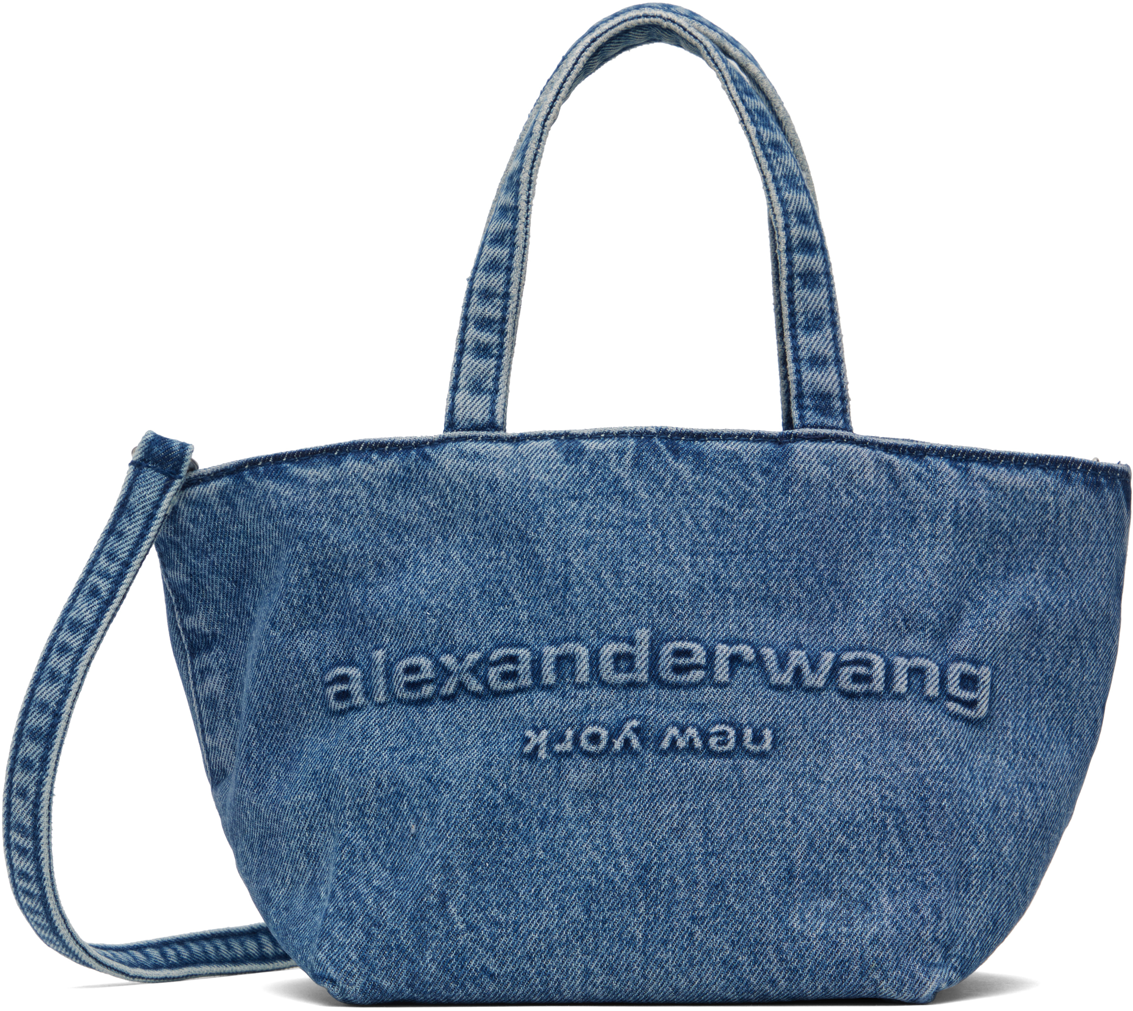 

Синяя маленькая сумка для перфоратора Alexander Wang, Синий, Синяя маленькая сумка для перфоратора Alexander Wang