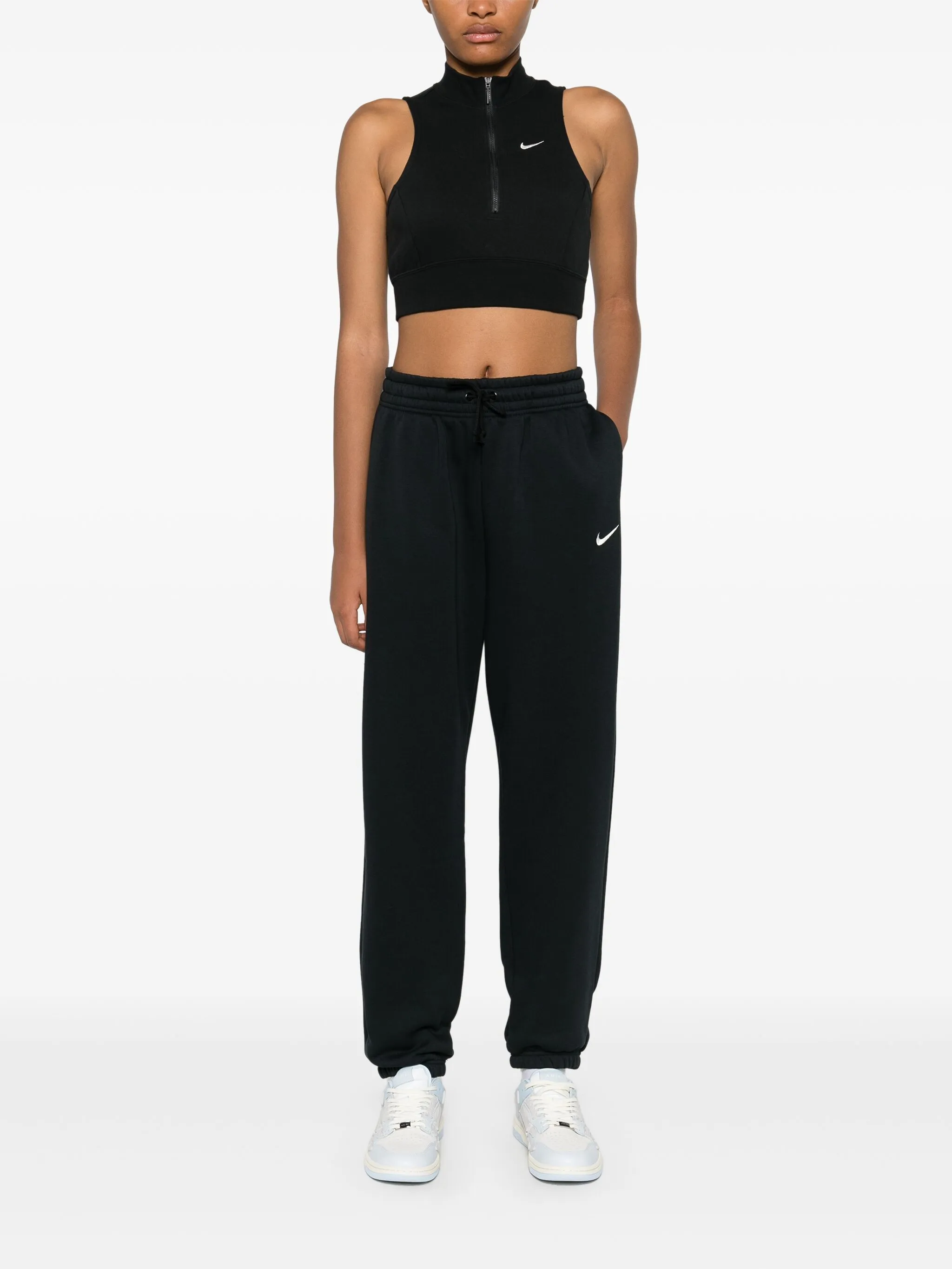 Спортивные брюки с завышенной талией Nike, черный — фото 2