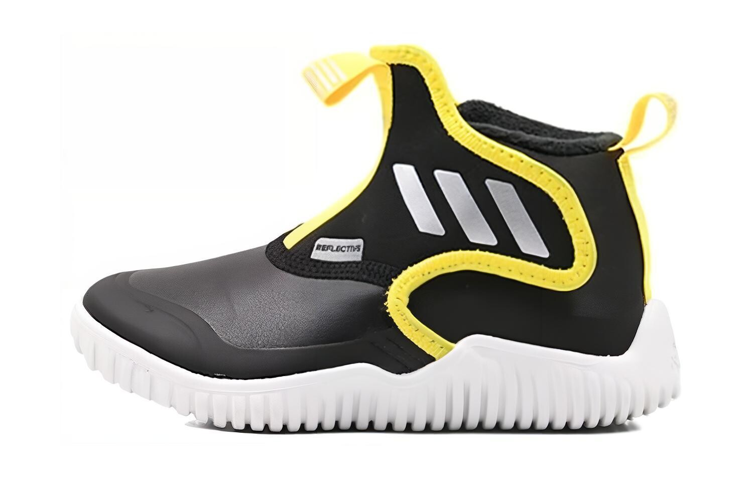 

Кроссовки Rapidazen Kids для детей, средний верх, черный/желтый Adidas