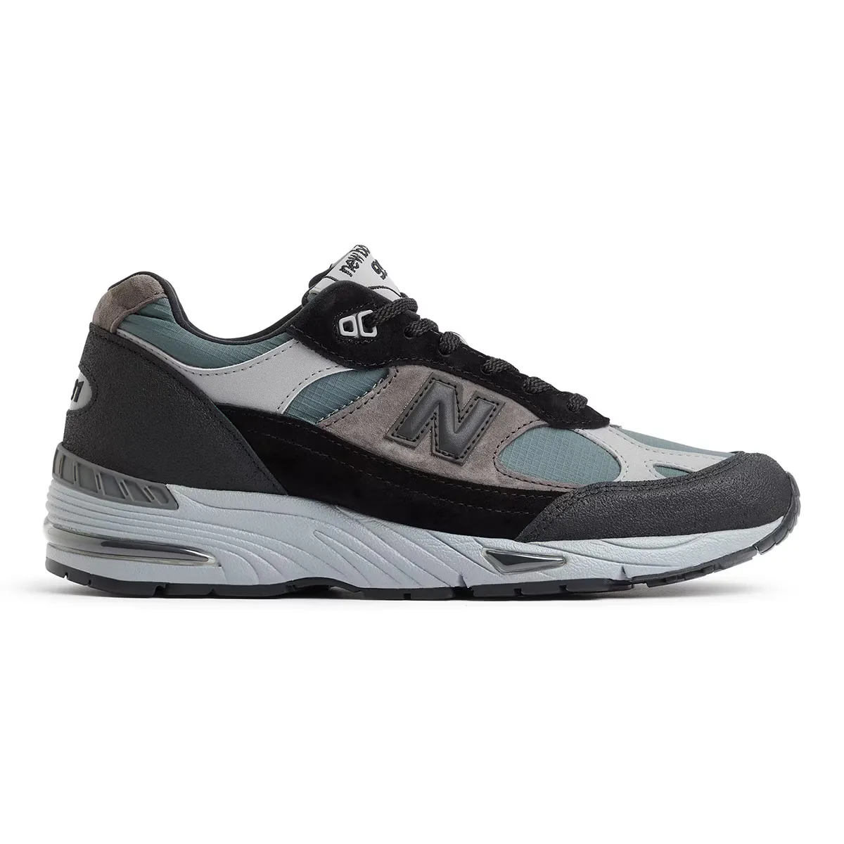 

Мужские повседневные кроссовки 991v1 Made in UK New Balance, чёрный