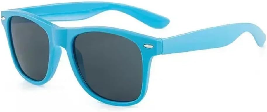 

Классические модные солнцезащитные очки для женщин и мужчин, для путешествий, рыбалки, велоспорта, унисекс, квадратная форма, защита от УФ-излучения UV400 UJNHGQ, Sky Blue